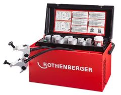 Rothenberger 1500003000 Rofrost Turbo 1 1/4" R290 Pijpbevriezingssysteem + 6 reduceerschalen