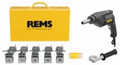 Rems 156004 R220 Twist Set 3/8-1/2-5/8-3/4-7/8" Elektrische Buisoptromper