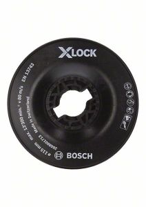 Bosch X-LOCK Steunschijf 115 mm zacht 2608601711