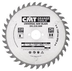 CMT HM-Sägeblatt zum Abstechen/Schießen 240 x 30 x 36T