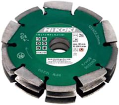 HiKOKI 4100299 Diamanttrennscheibe 125mm 3 Blätter für 30mm Schlitze