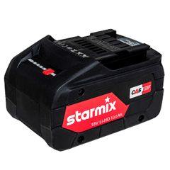 Starmix 457031 Akku 18 Volt 10.0.Ah LiHD