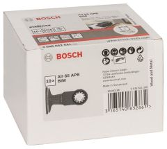 Bosch 2608664474 AII 65 APB BIM invalzaagblad - 40 x 65 mm - Hout en Metaal 10 stuks