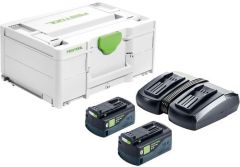 Festool 577075 Energie-set SYS 18V 2x5,2/TCL6 DUO