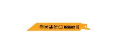 DeWalt DT2346-QZ HCS 152 x 1.4 mm Reciprozaagbladen voor metaal 5 Stuks