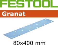 Festool 497157 Schuurstroken Korrel 40 Granat 50 stuks STF 80x400 P40 GR/50