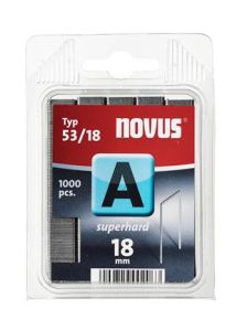 Novus 042-0360 A 53/18 Heftklammern Extra Hart 18 mm 1000 Stück