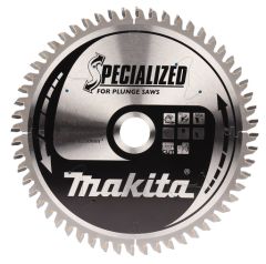 Makita B-56714 Spezialisiertes HM-Sägeblatt 165 x 20 x 56T Dicke 1.40mm