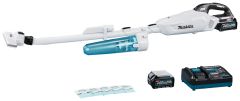 Makita CL002GD215 Accustem Staubsauger mit Zyklon-Staubabscheider weiß 40V Max 2.5Ah Li-Ion