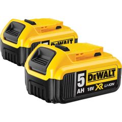 Dewalt DCB184 Duopack - 2 x Akku 18 Volt 5,0 Ah Li-Ion