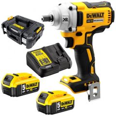 DeWalt DCF894P2-QW 1/2" Slagmoersleutel 18V 5,0 AH Li-ion in TSTAK koffer