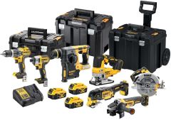 DeWalt DCK755P3T 7-delige Combopack XR 18 Volt 5,0 Ah Li-Ion incl. 3 accu's