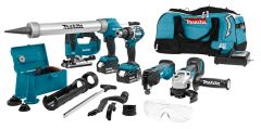 Makita DLX5040TX1 Combiset 18V 2 x 5,0Ah