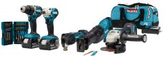 Makita DLX5068TX1 Combiset 18V 2 x 5,0Ah