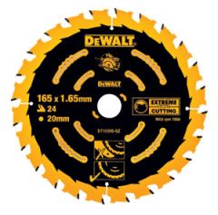 DeWalt DT10301-QZ Cirkelzaagblad 165 x 20 mm 40T ATB 5°