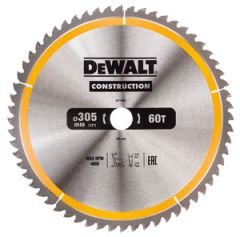 DeWalt DT1960-QZ Cirkelzaagblad 305 x 30 x 60T ATB -5Â°