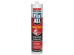 Soudal 153986 Montagekit Fix - All "High-Tack" Komo Schwarz 290ml