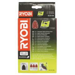 Ryobi 5132002675 SCS10A1 Schleifblättersatz 100x140 mm 10 Stück