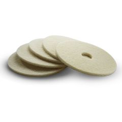 Kärcher 6.371-149.0 Pad, Zacht, beige / naturel, 432 mm 5 stuks