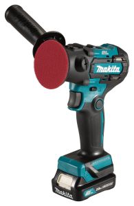 Makita PV301DSAE Accu Polijst/poetsmachine 80 mm 12V 2.0Ah Li-Ion