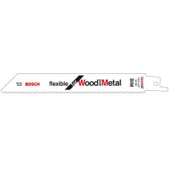 Bosch S922HF Reciprozaagblad 2608656016 Flexible for Wood and Metal 150 mm 5 stuks