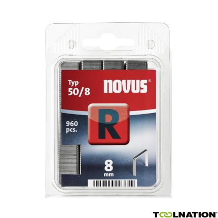 Novus 042-0469 Flachdrahtklammern R50/14MM 960 Stück. - 1