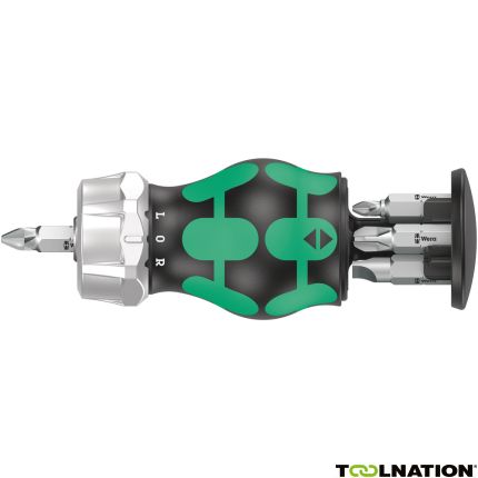 Wera 05008885001 Kraftform Kompakt Stubby Magazin RA 3, 6-delig - 1