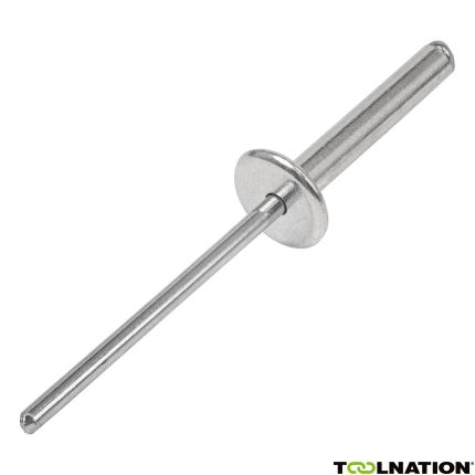 Gesipa 216303986 Blindniet 5,0 x 20 Kopf 11 mm Aluminium/Stahl 250 Stück - 1