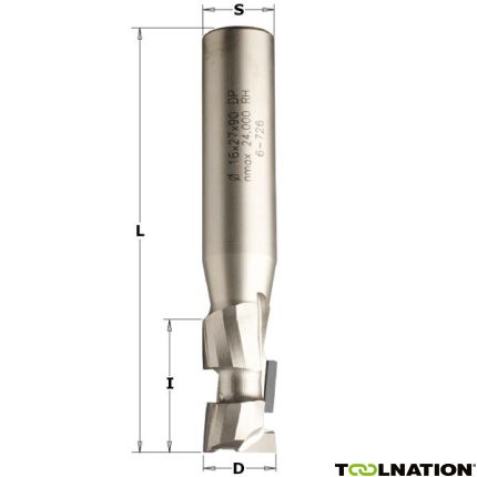 CMT Diamant-Schaftfräser 12mm, Schaft 12 x 35mm - 1