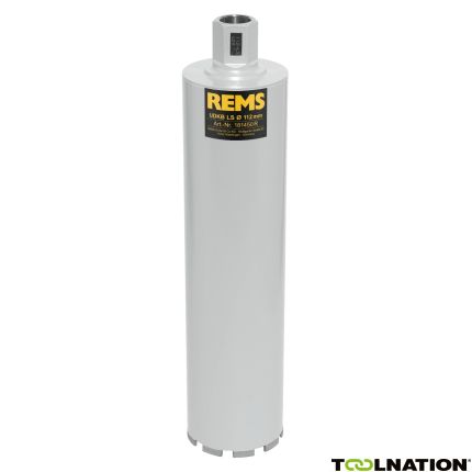 Rems 181450 R UDKB-LS 112x420xUNC 1 1/4 Diamantkernboor Lasergelast Droog/nat - 1