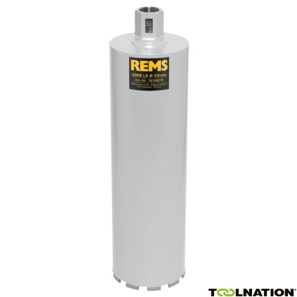 Rems 181460 R UDKB-LS 132x420xUNC 1 1/4 Diamantkernboor Lasergelast Droog/nat - 1