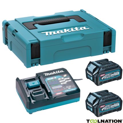 Makita 191J81-6 Startset XGT DC40RA/2xBL4025 XGT 40V Max 2,5Ah Li-Ion + oplader DC40RA in MBox - 3