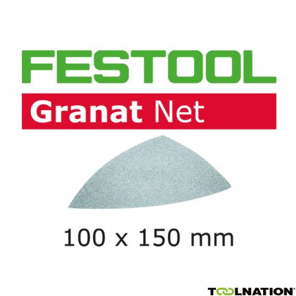 Festool 203320 Netschuurmateriaal Granat Net STF DELTA P80 GR NET/50 - 1