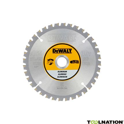 DeWalt DT1911-QZ Kreissägeblatt 165 x 20 mm 36T FTG 3° - 2