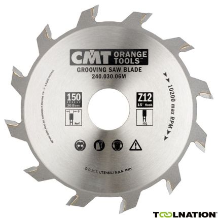 CMT Nutsäge industrielle Linie 180 x 35 x 18T Dicke 3 mm - 1