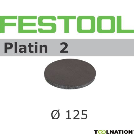 Festool 492374 Schuurschijven Platin STF D125/0 S500 PL2/15 - 1