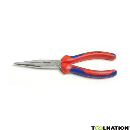 Knipex 26 15 200 Telefoontang recht + zijsnijder 200 mm - 1