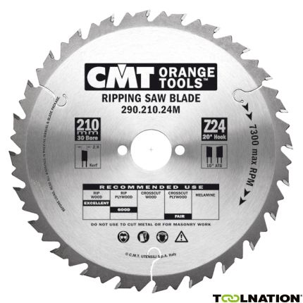 CMT-Sägeblatt für Längssägen 160 x 16 x 12T - 4