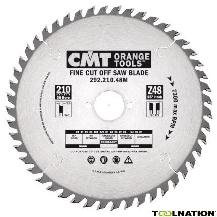 CMT HM Sägeblatt fein gezahnt 240 x 30 x 48T - 2