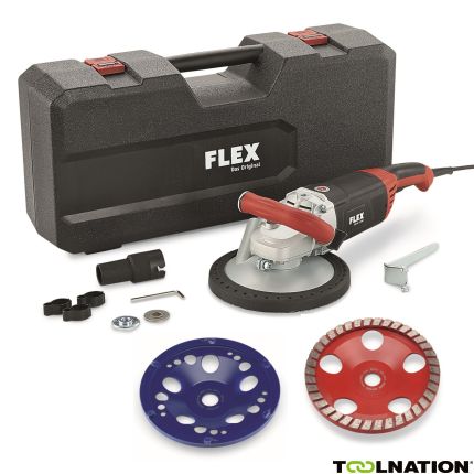 Flex-tools 513482 LD 24-6 180, Kit Turbo-Jet-Betonschleifer 180mm Diamantschleifer - 1