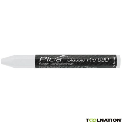 Pica PI59052 590/52 Marker Kreide weiß 12 Stück - 1