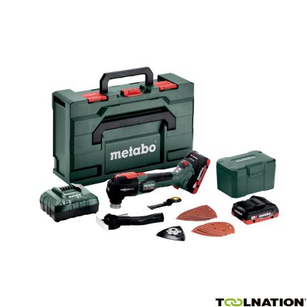 Metabo MT 18 LTX BL QSL Accu-Multitool 18V 4,0Ah LiHD in metaBOX 613088800 - 2