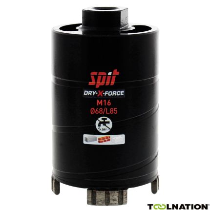 Spit 654760 DRY-X-Force Hülsenbohrer M16 D. 68 x 85 mm - 1