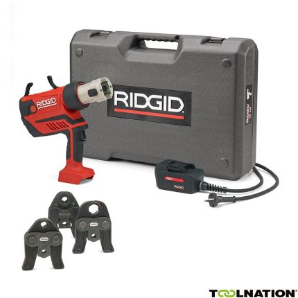 Ridgid 69813 RP350-C Kit Standaard 12 - 108 mm basis set Perstang 230V + 3 bekken M 15-22-28 - 1