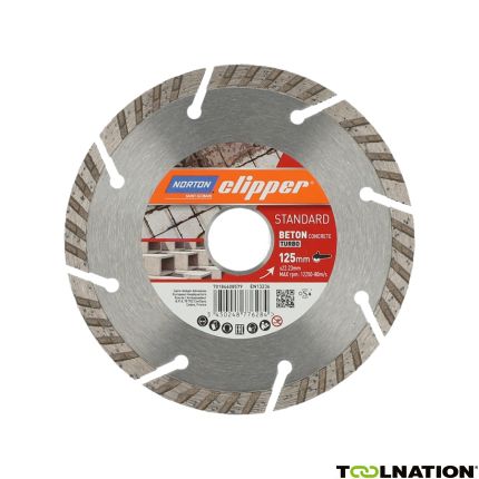 Clipper 70184608582 Standard Beton Diamant zaagblad 350 x 25,4 mm - 1