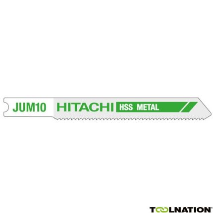 HiKOKI 750026 JUM10 Stichsägeblatt für Metall 70,0/50,0 x 7,5 x 0,8 5 Stück - 1