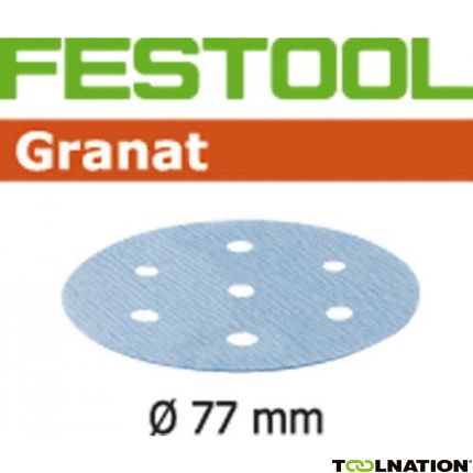 Festool 497407 Granat Schuurschijven STF D77/6 P150 GR/50 - 1