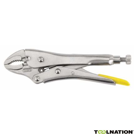 Stanley 0-84-808 Griptang Gebogen Bekken 185mm (L) -36mm (Bek) - 1