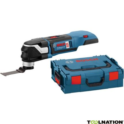 Bosch Blauw GOP 18 V-28 Multitool 18V Li-Ion Solo in L-Boxx 06018B6001 - 2