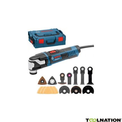 Bosch Blauw GOP 55-36 Professional Multitool 550 watt in L-Boxx 0601231101 + accessoires - 2